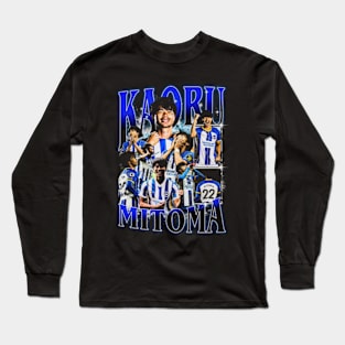 Kaoru Mitoma Retro Bootleg Long Sleeve T-Shirt